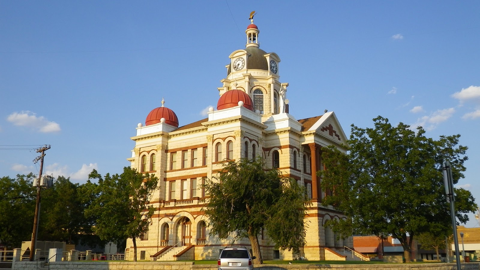 Texas Courthouse Tour 8/20 Comanche, Stephenville, Hamilton, Gatesville