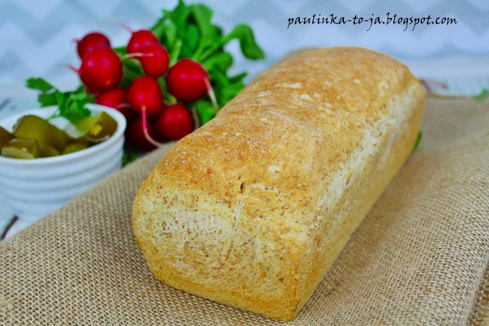 Smak mojej kuchni... Chleb graham z foremki