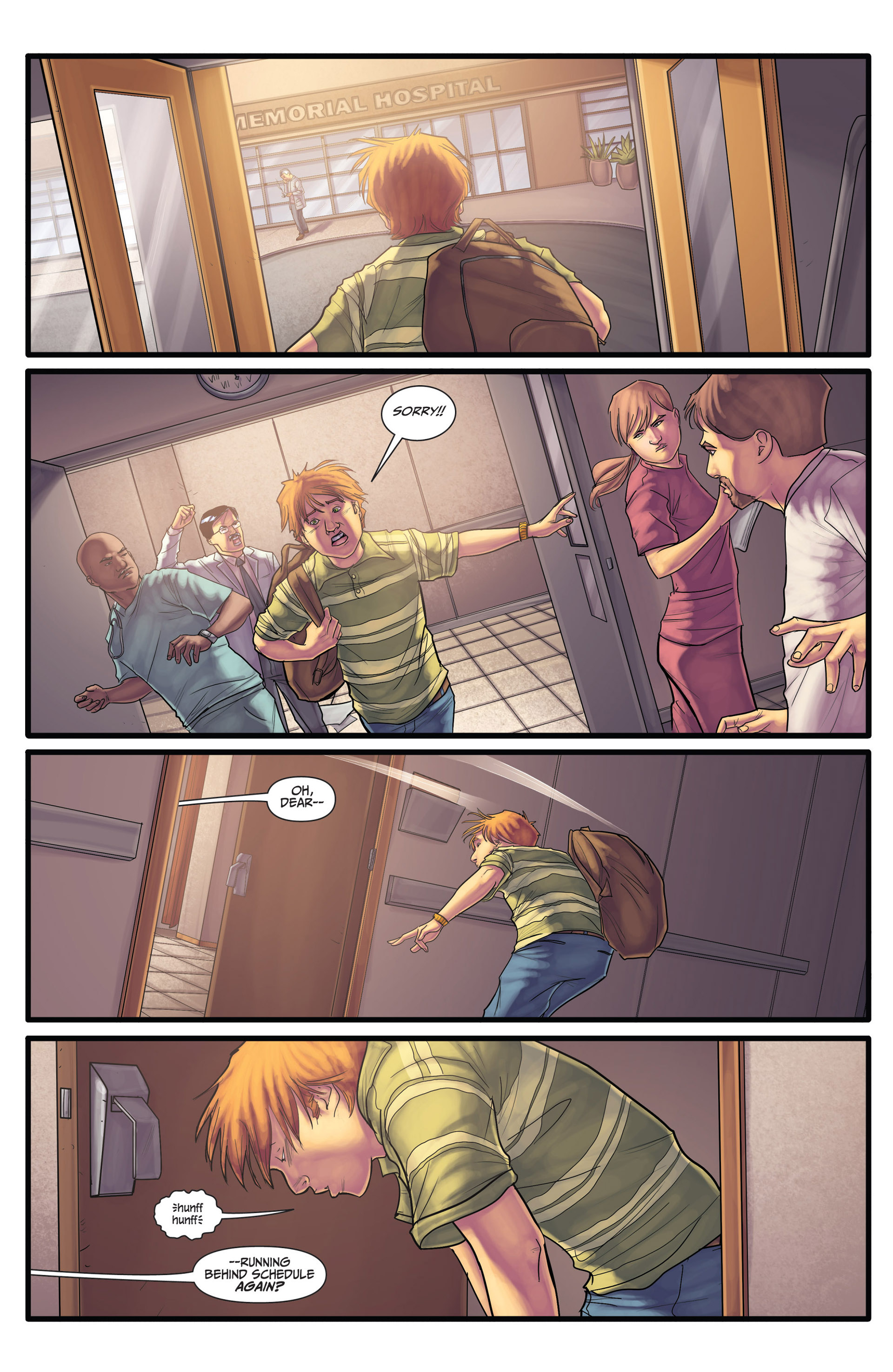 Read online Morning Glories comic -  Issue # _TPB 3 - 212