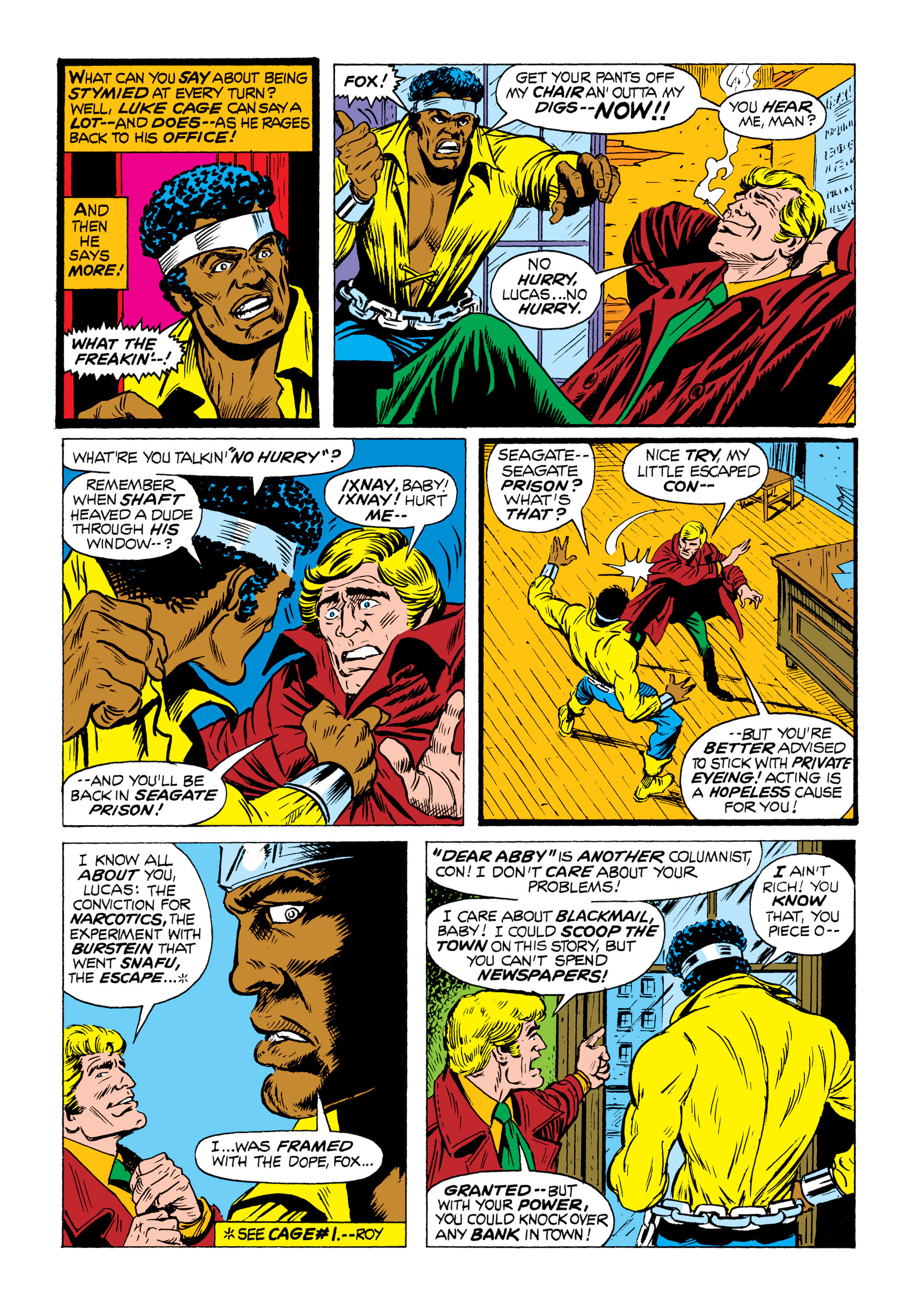 Read online Marvel Masterworks: Luke Cage, Hero For Hire comic -  Issue # TPB (Part 3) - 53
