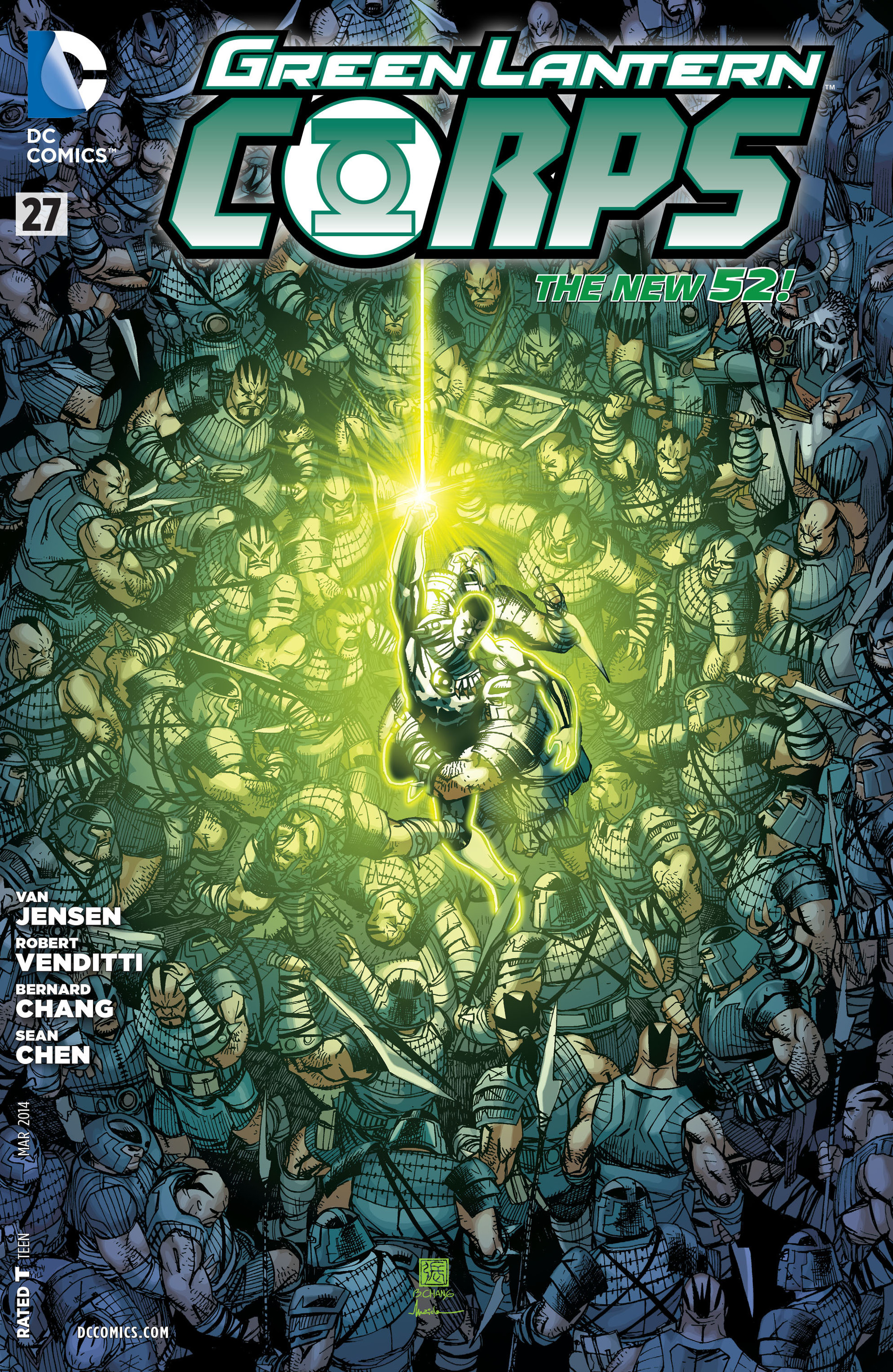 Read online Green Lantern Corps (2011) comic -  Issue #27 - 1