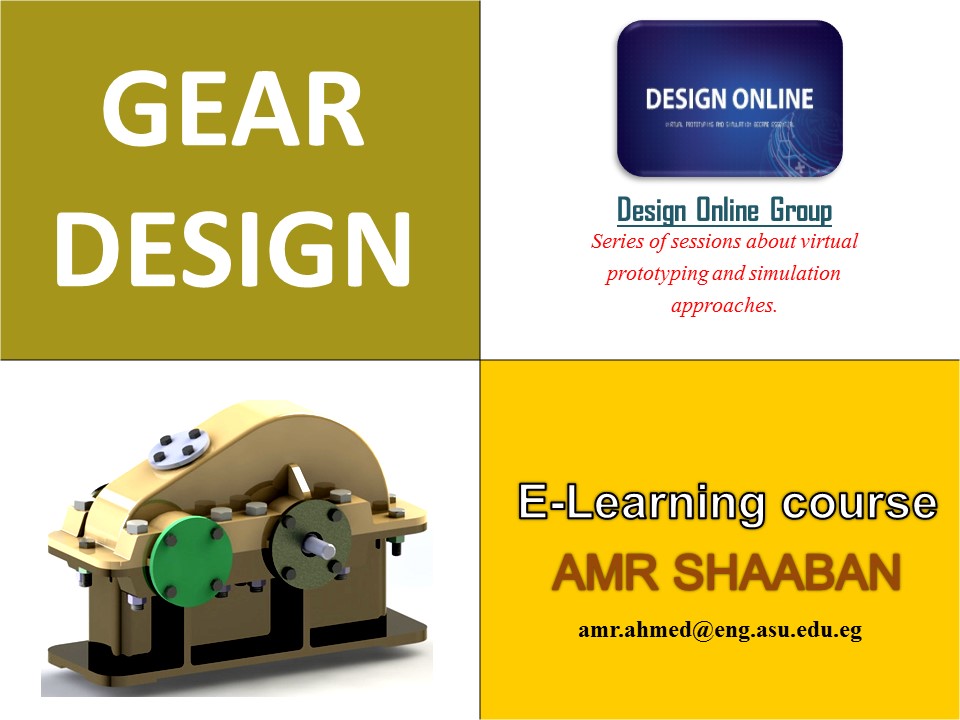 Design of Power Transmission ElementsSession1Gear DesignAutodesk