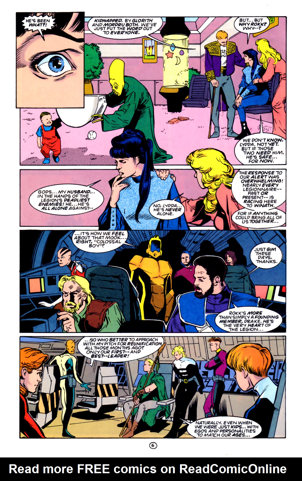 Legion of Super-Heroes (1989) 60 Page 6