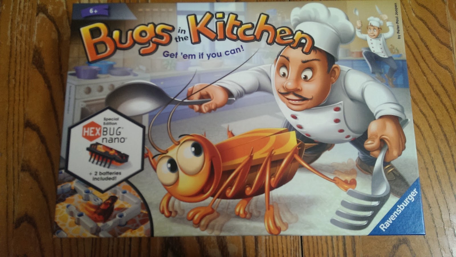 hexbug bugs in the kitchen