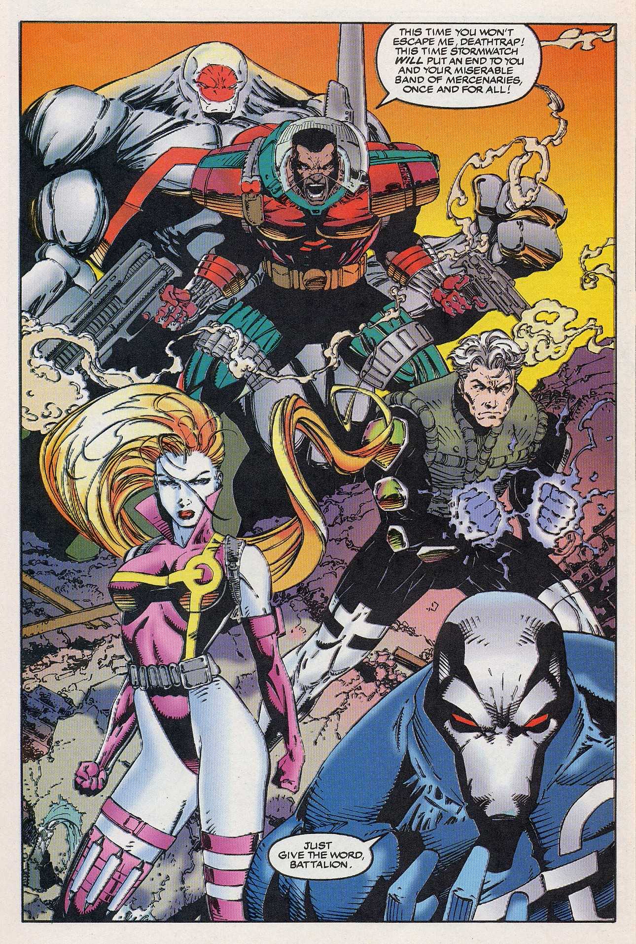 Read online Stormwatch (1993) comic -  Issue #1 - 9