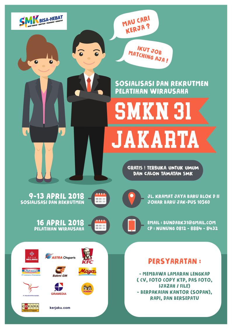 BKK SMKN 31 Jakarta Pusat