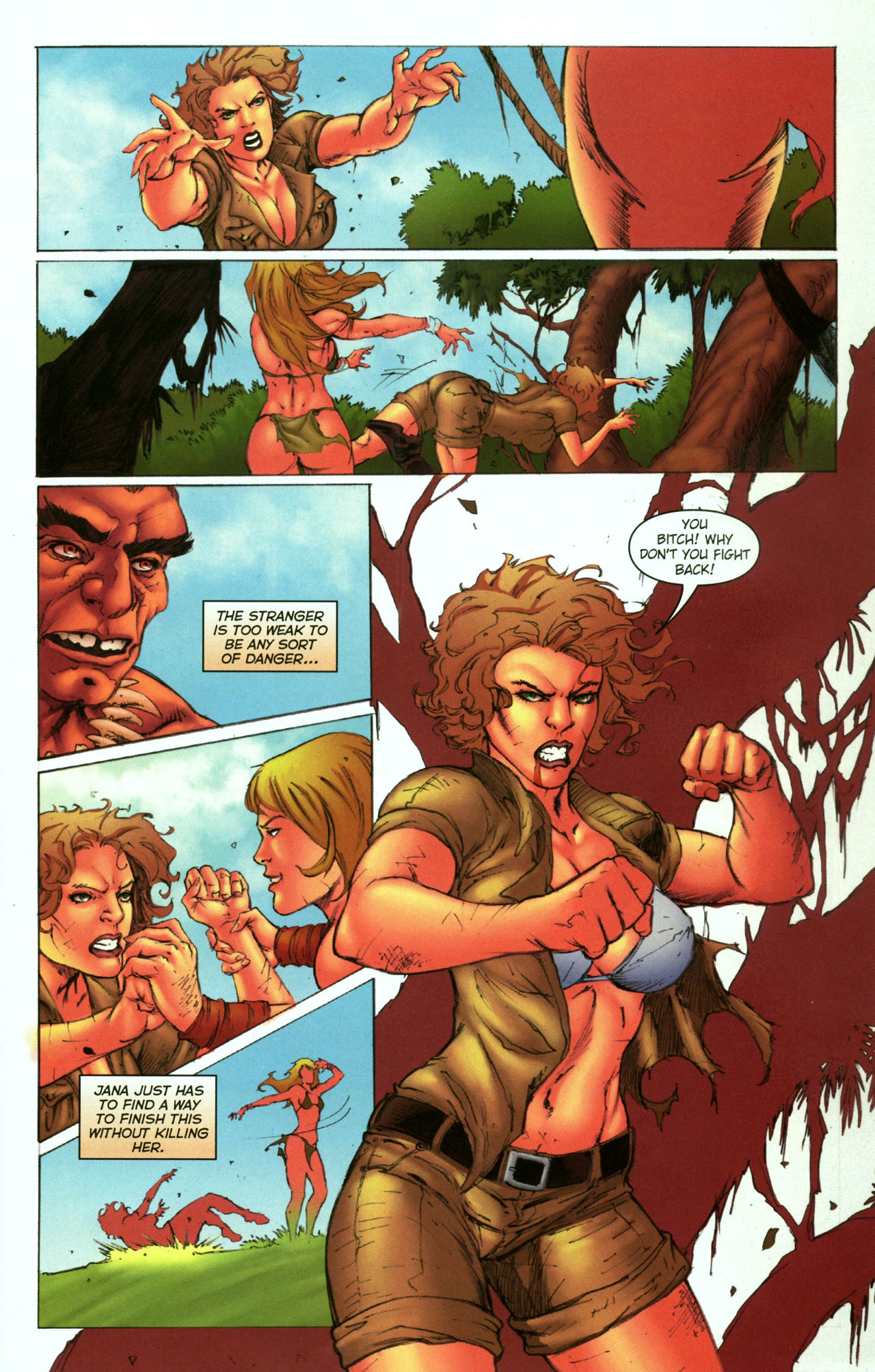 Read online Jungle Girl comic -  Issue #5 - 20