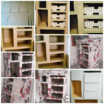 Manual y premeditado: Nuevo mueble de cartón