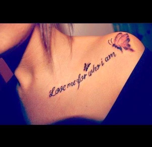 Tattoo ideas for girls on collar bone | Nail Art and Tattoo Design