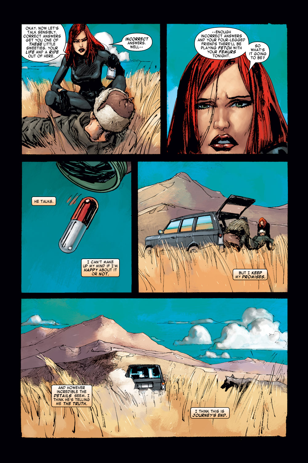 Read online Black Widow (2004) comic -  Issue #5 - 10