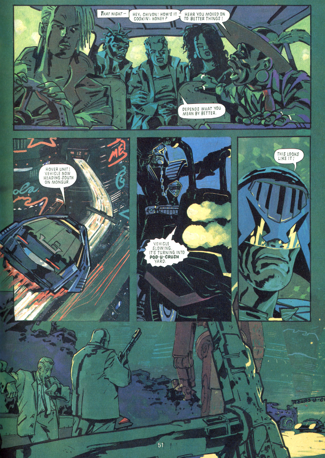 Read online Judge Dredd: The Complete Case Files comic -  Issue # TPB 11 (Part 1) - 146