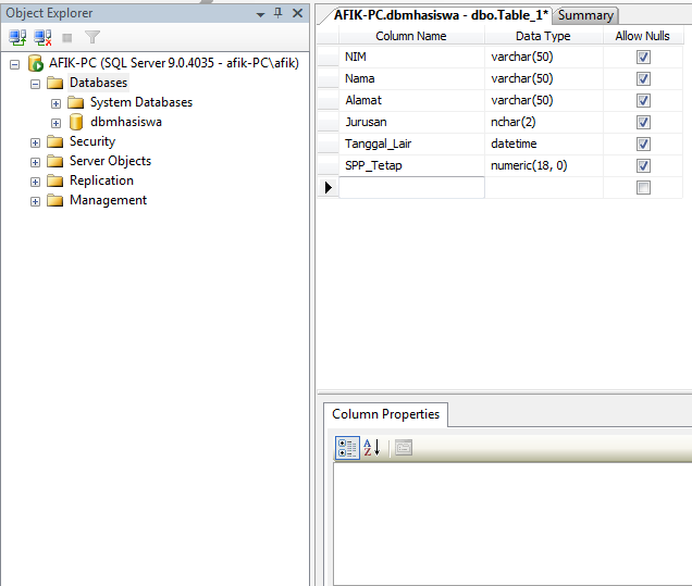 ARIF_MUJIB: koneksi Sql Server dengan Microsoft Visual Studio