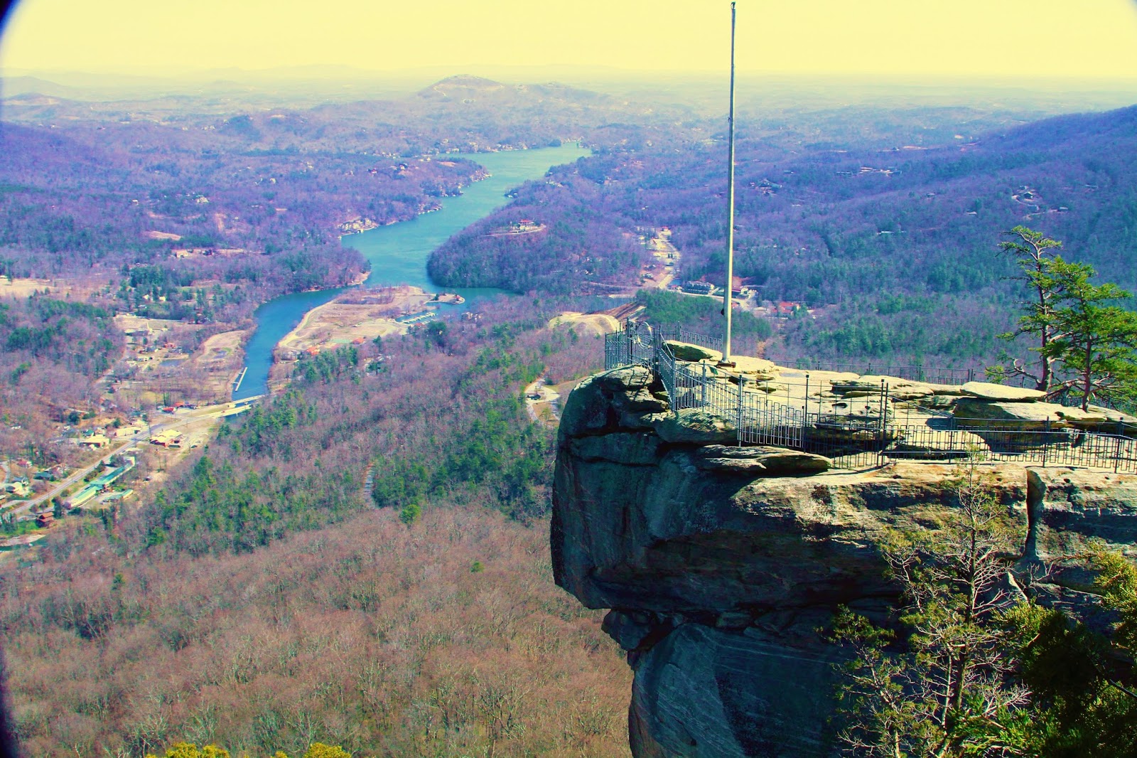 B & Q Travels North Carolina Chimney Rock