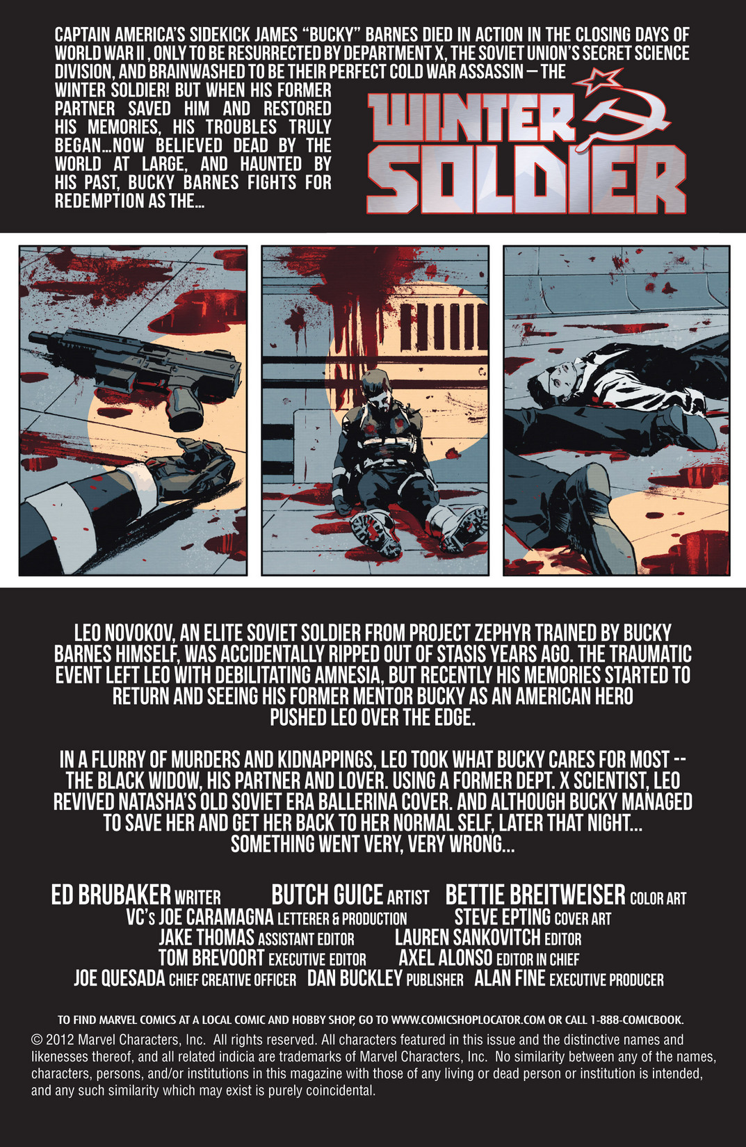 Read online Winter Soldier comic -  Issue #10 - 2