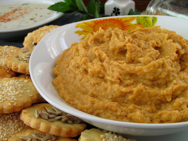 Паштет-намазка из куриного филе с овощами