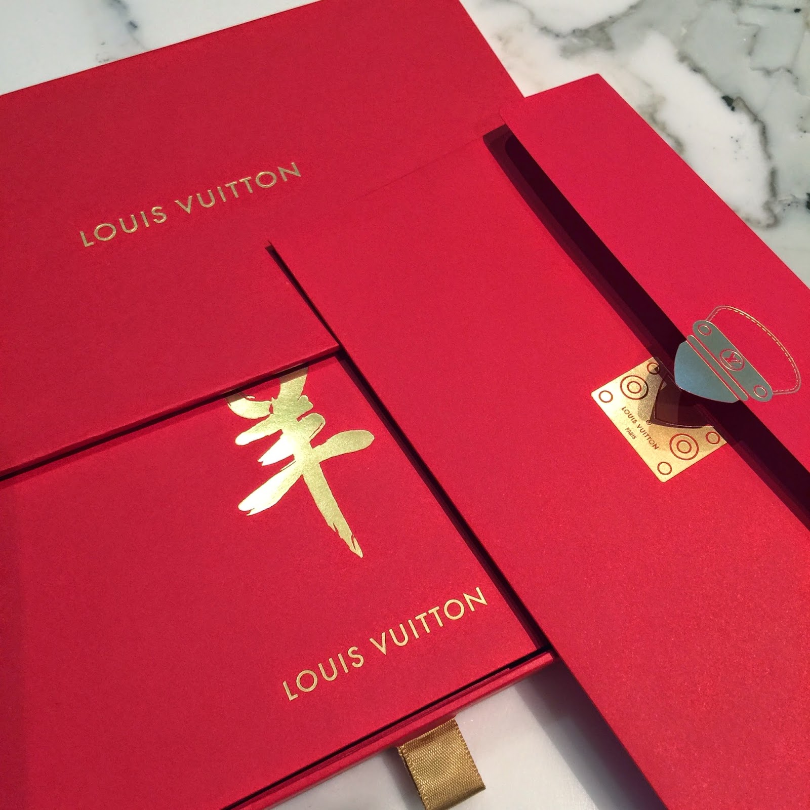 GlobalGoodFood: Designer Hong Bao Red Packets - Louis Vuitton, Mulberry and Cartier
