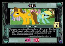 My Little Pony Frown Town Canterlot Nights CCG Card