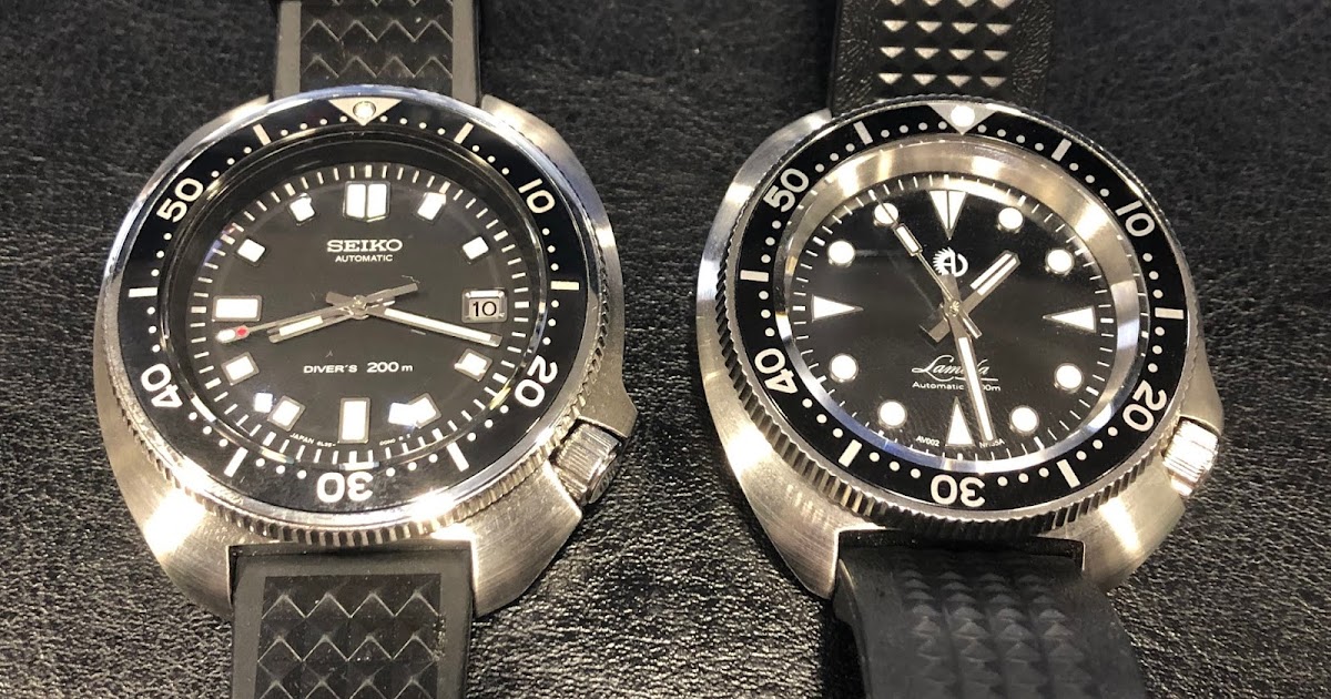 My Eastern Watch Collection: Head-To-Head: Seiko Prospex SLA033J1 Limited  Edition 1970 Diver versus 6105-811X Homage Athaya Vintage AV002 Lamafa Diver