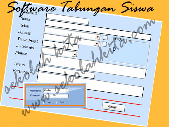 Software Aplikasi Tabungan Sekolah Lengkap Dengan Panduannya | Unduh
File Guru