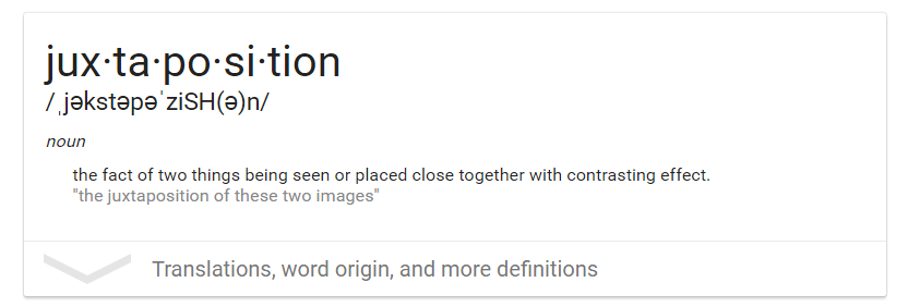 Is Juxtaposition Author S Craft Is Juxtaposition Author S Craft