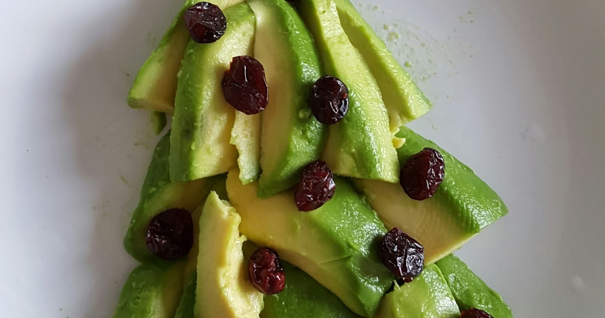 Art ideas for kids Avocado Christmas tree
