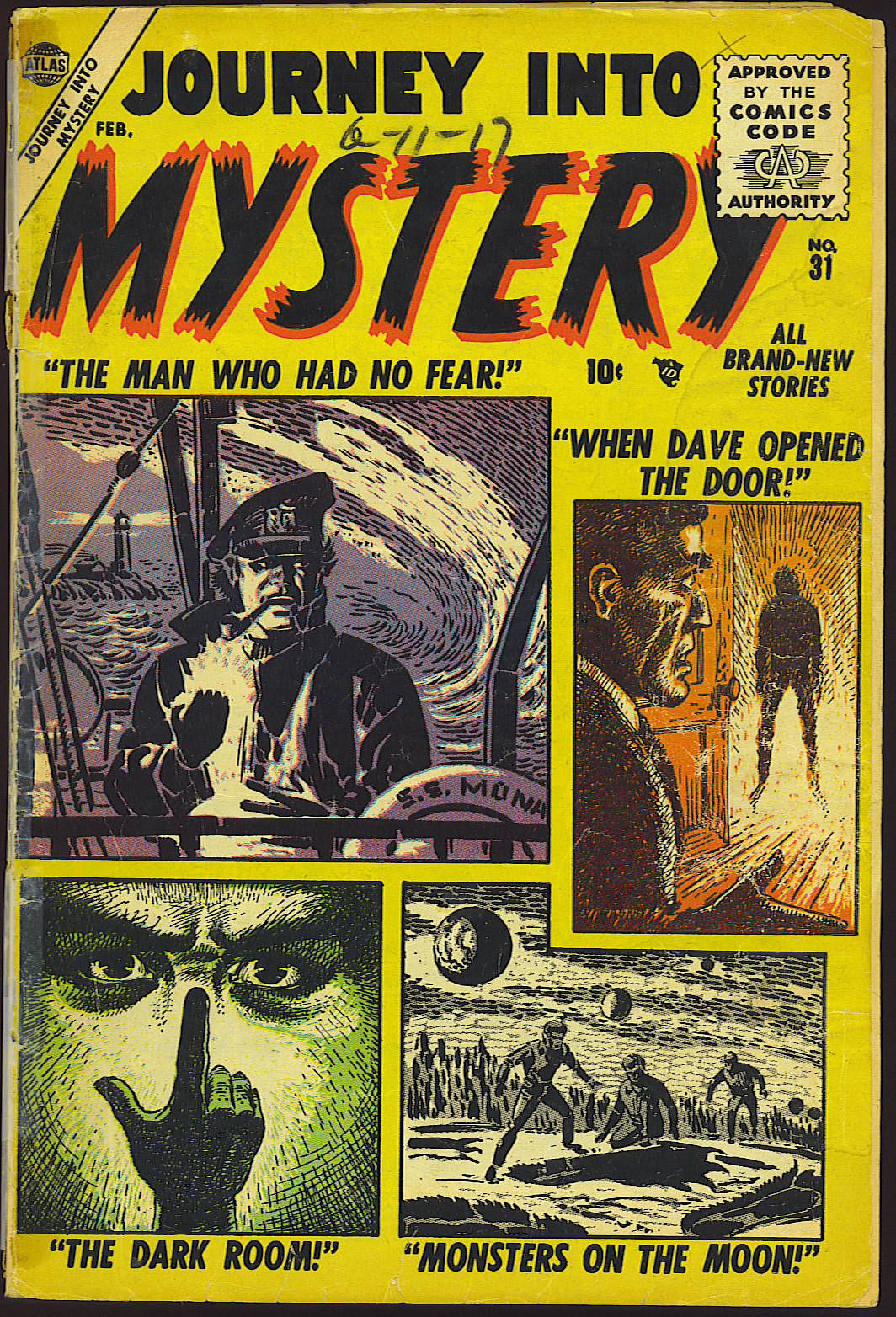 Read online Journey Into Mystery (1952) comic -  Issue #31 - 1