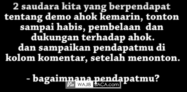 Komentar Pedas Untuk Pendemo Ahok dan Wanita Ini Sampai Menangis Belain Ahok Komentar Pedas Untuk Pendemo Ahok dan Wanita Ini Sampai Menangis Belain Ahok