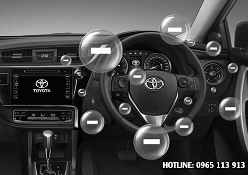 Nội thất Toyota Altis 2017