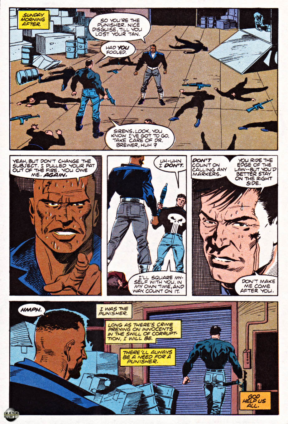 Read online The Punisher (1987) comic -  Issue #62 - Fade... to white - 22