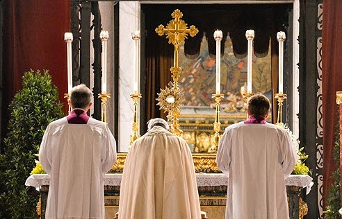 Catholic Dads Headquarters: Eucharistic Adoration