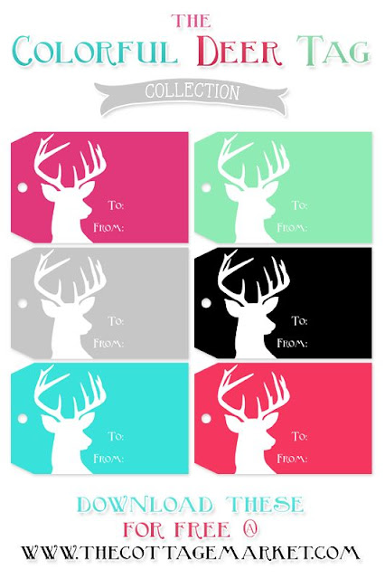 Deer Gift Tags