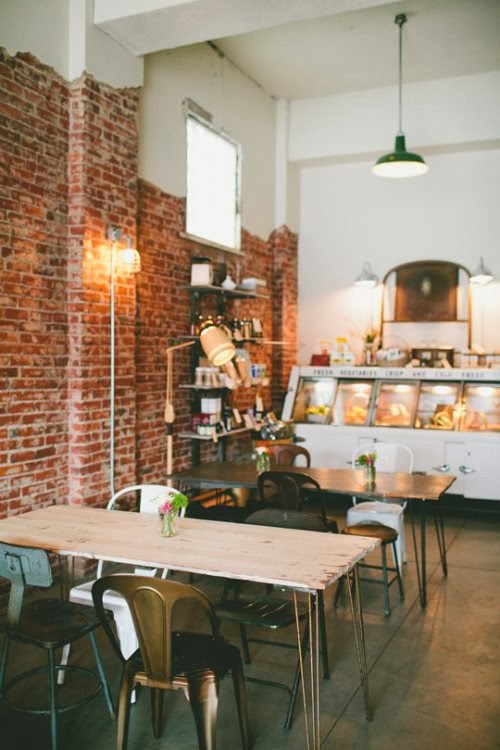 Neo arquitecturaymas Cafetería con ambiente vintage en Denver. Black eye Coffee Shop