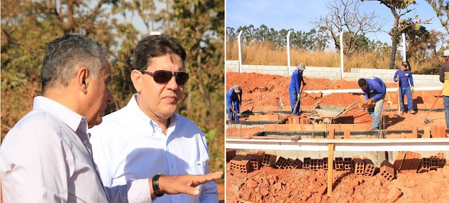 Obras visam garantir abastecimento de água em Senador Canedo