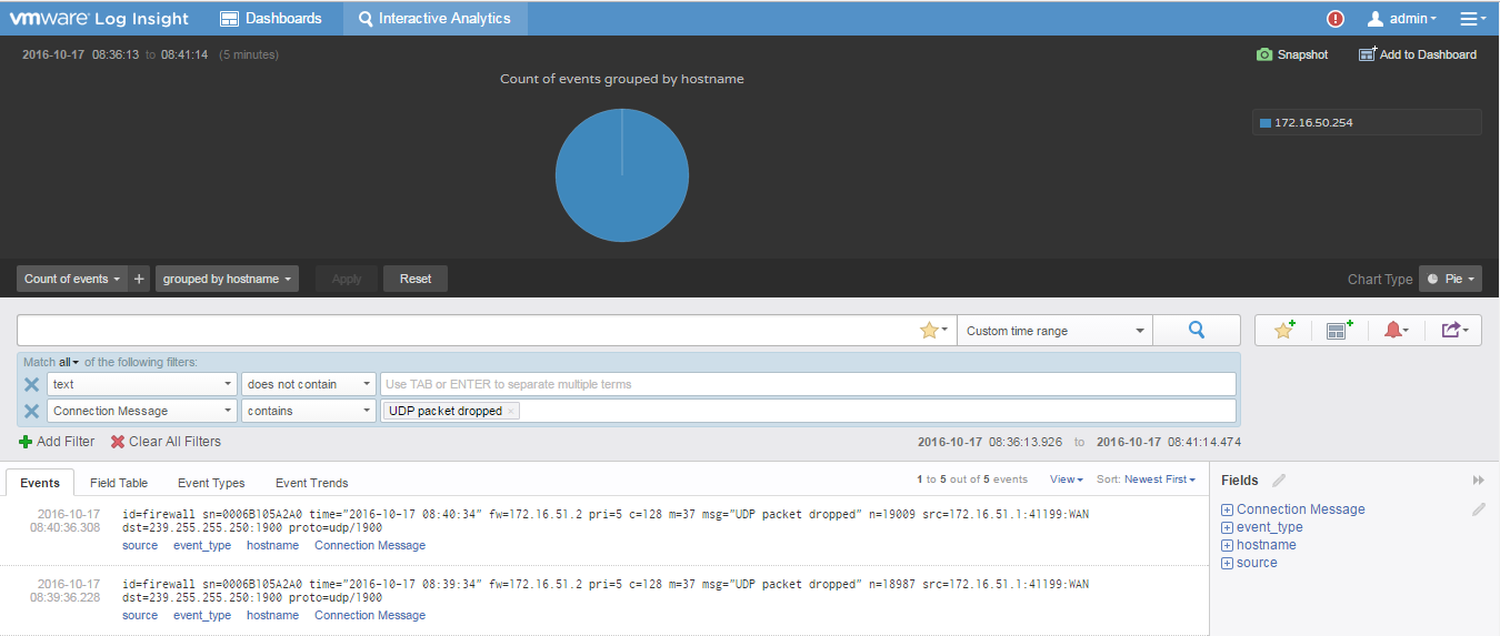 vRealize Log Insight custom device configuration and extract fields ...