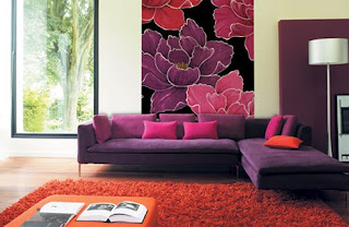 Living Room Wall Decorating and Painting Ideas
