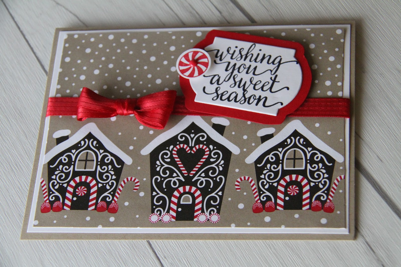 Stamped Sophisticates Stampin' Up! Candy Cane Lane Designer Series Paper