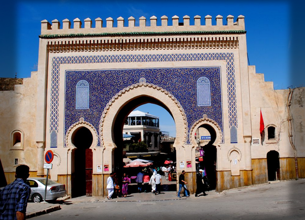 The Gate of Marrakesh Fort