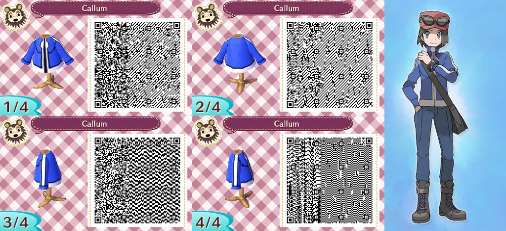 Animal Crossing Male Outfit Qr Codes