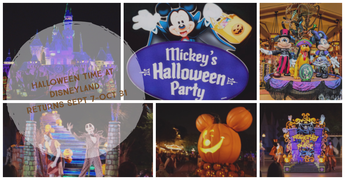 Halloween Time At The Disneyland Resort Returns September 7 October 31