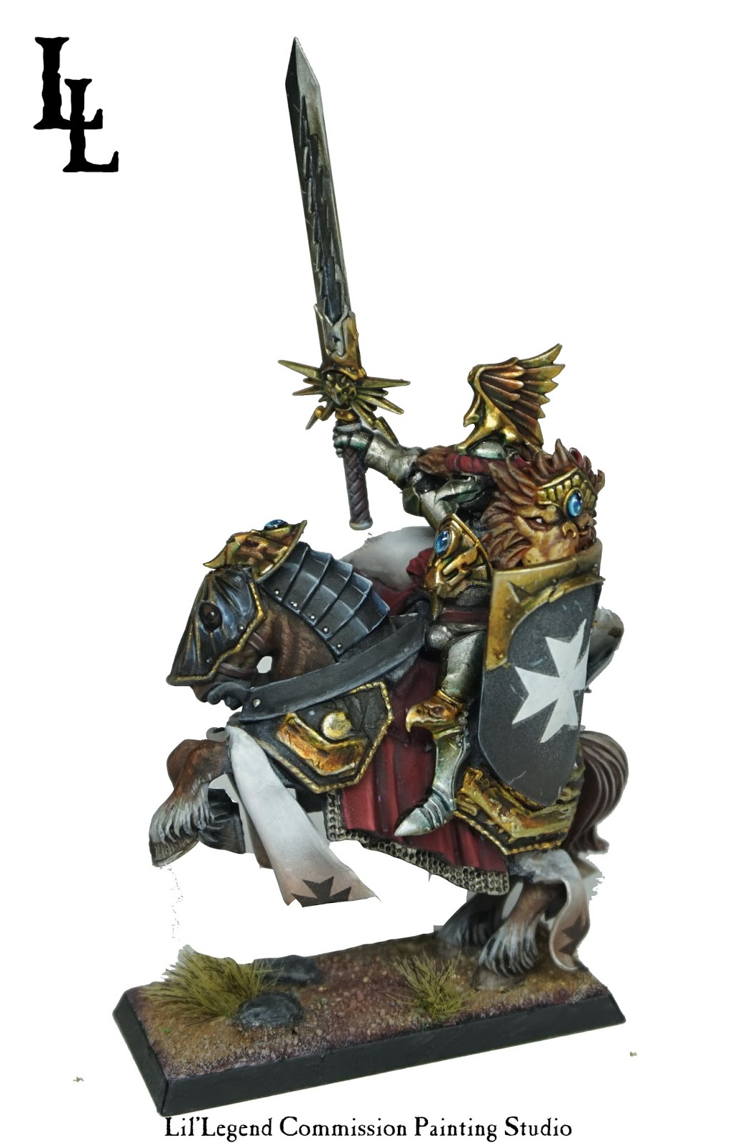 Lillegend Commission Painting Studio Warhammer Empire Lord The