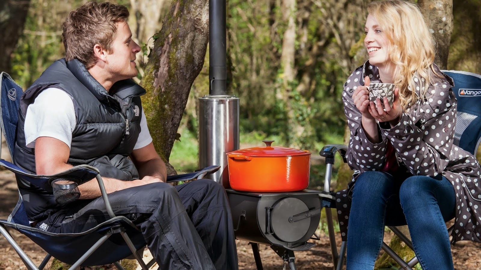 The Frontier Portable Stove The Camping Log Burner Complete Outdoors