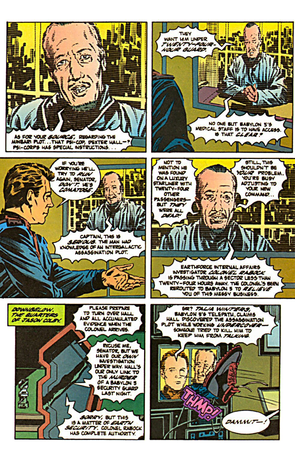 Read online Babylon 5 (1995) comic -  Issue #3 - 6