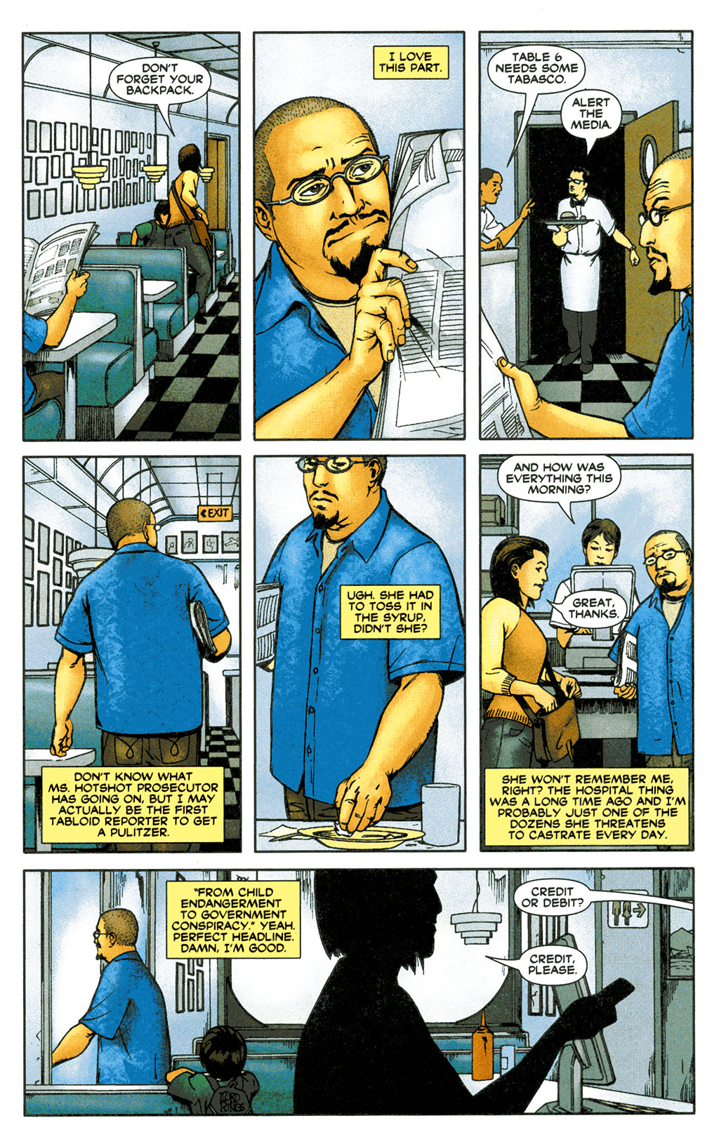 Read online Manhunter (2004) comic -  Issue #11 - 8
