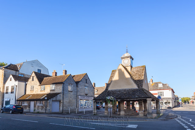 The Butter Cross at Witney market in Oxfordshire  by Martyn Ferry Photography