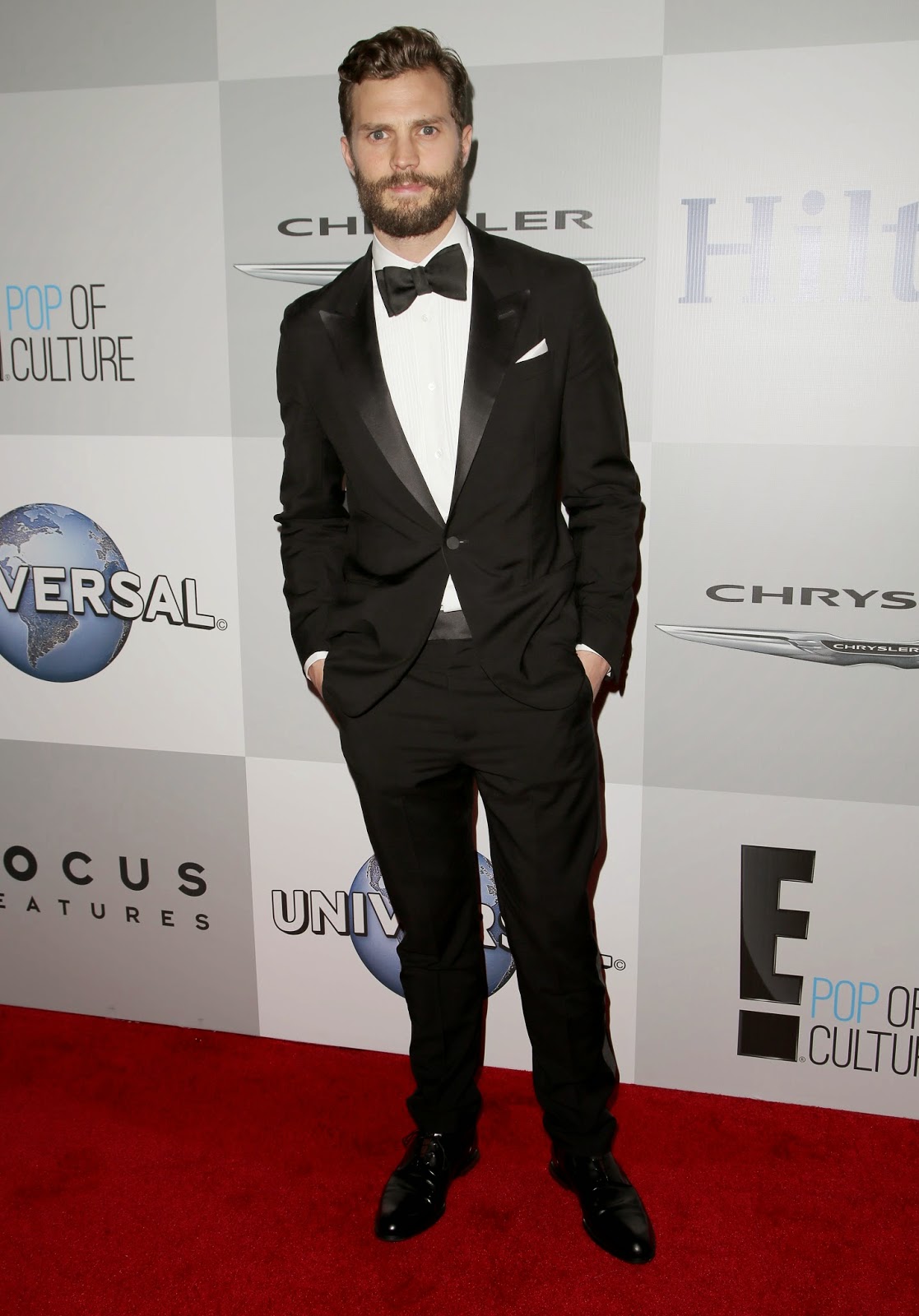 Fifty Shades Updates: HQ PHOTOS: Jamie Dornan at the Golden Globes Post ...