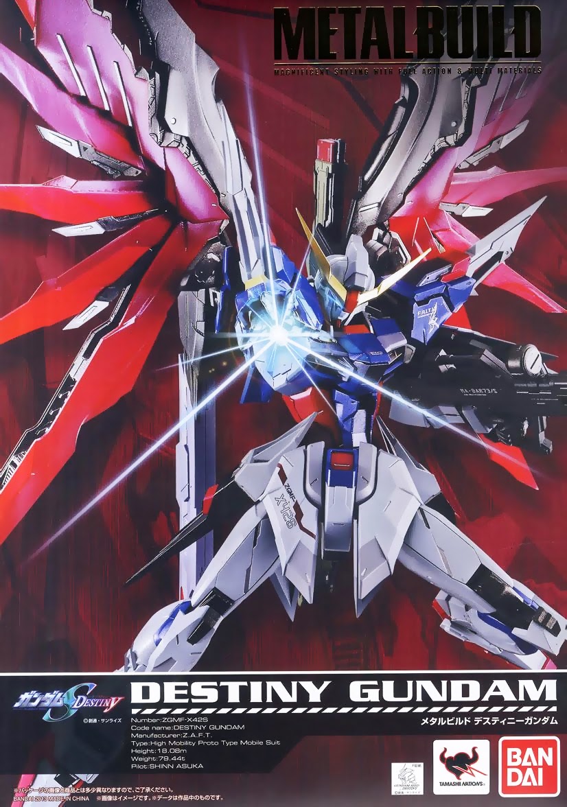 GUNDAM GUY: Metal Build Destiny Gundam - Articulation Mechanism Video