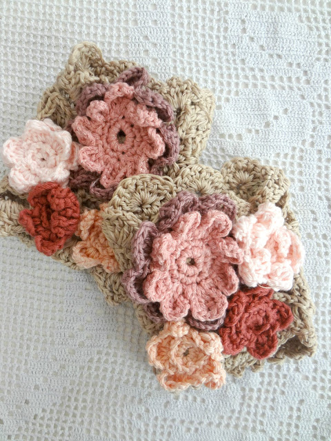 Crochet Flower Warmers