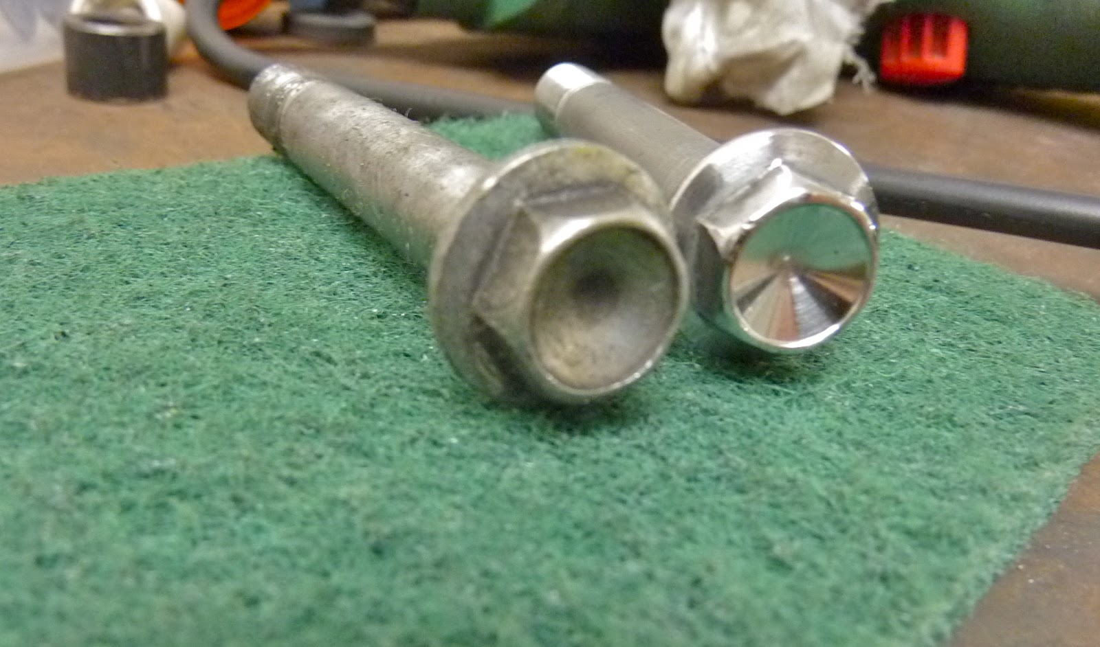 BikeTech7 How To Polish Your Bike's Bolts Seriously.