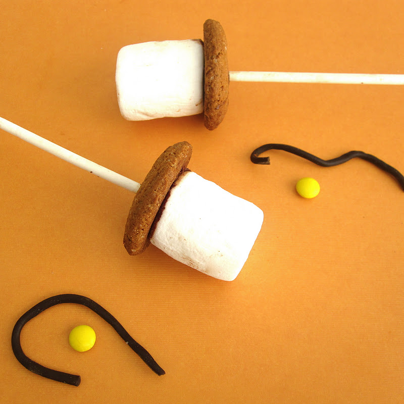 Marshmallow Cookie Pilgrim Hat Pops The Lindsay Ann