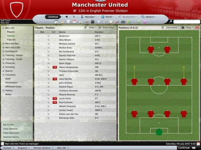 Football Manager 2008 Free Download Full Game